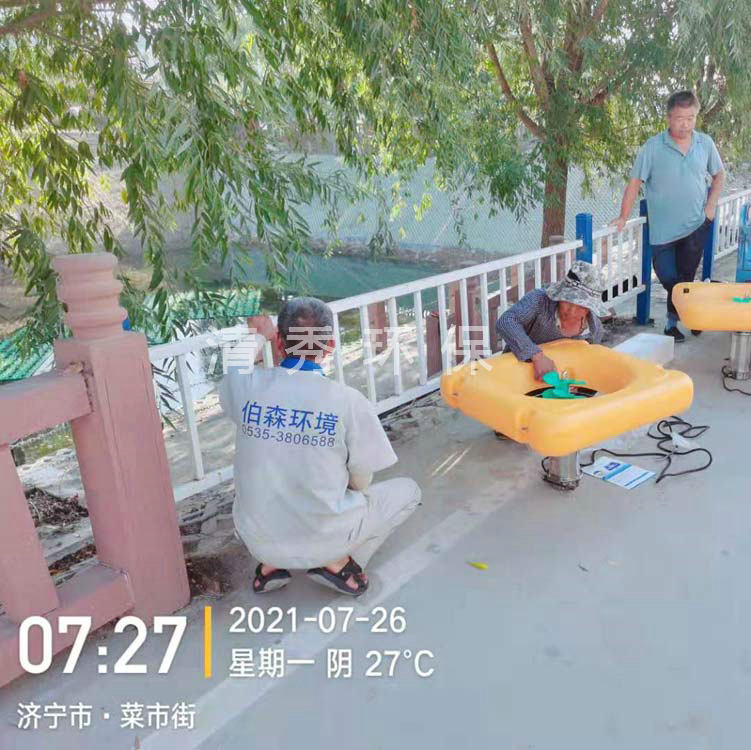 6濟寧喻屯噴泉曝氣